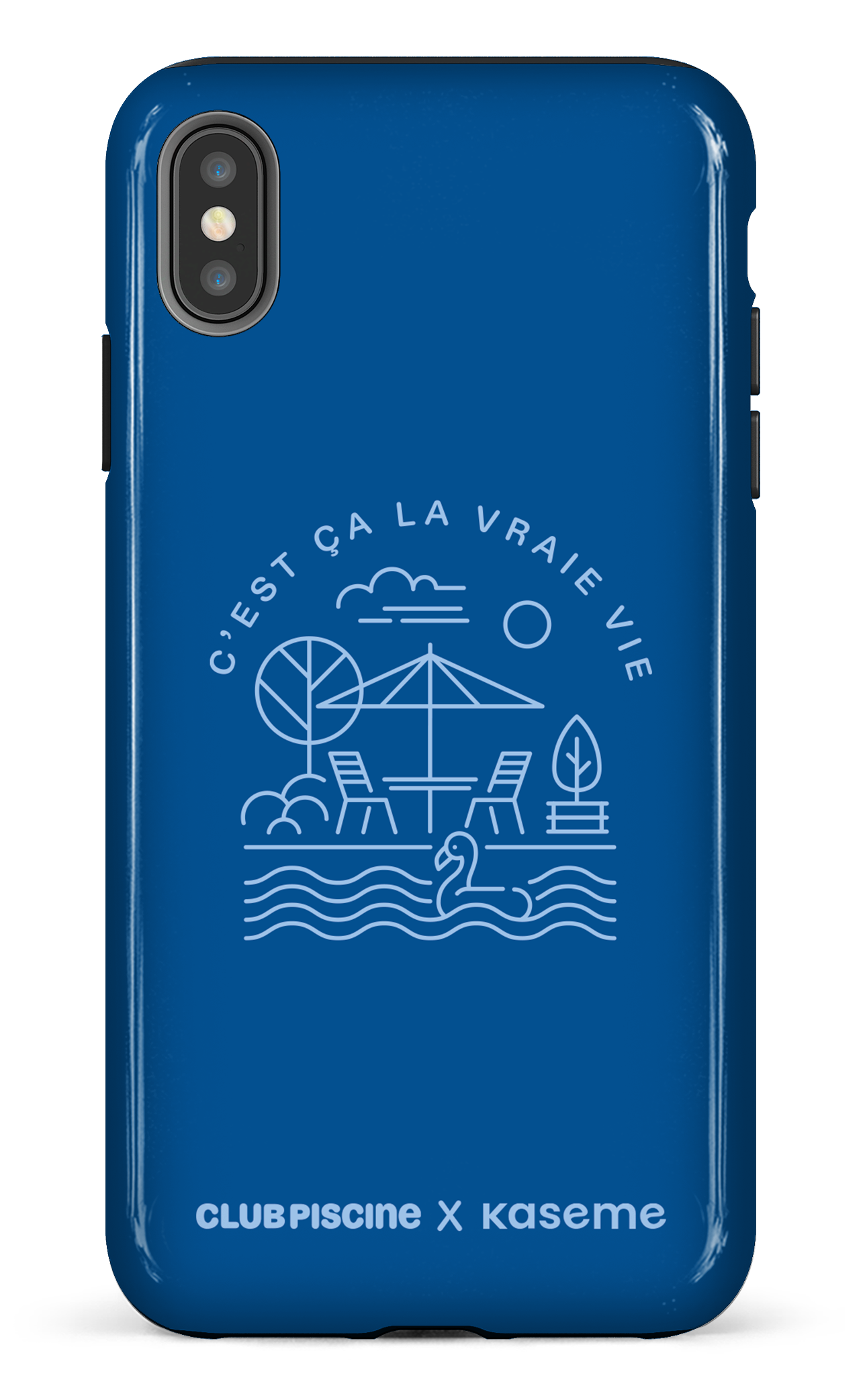 iPhone XS Max tough Vraie Vie par Club Piscine -