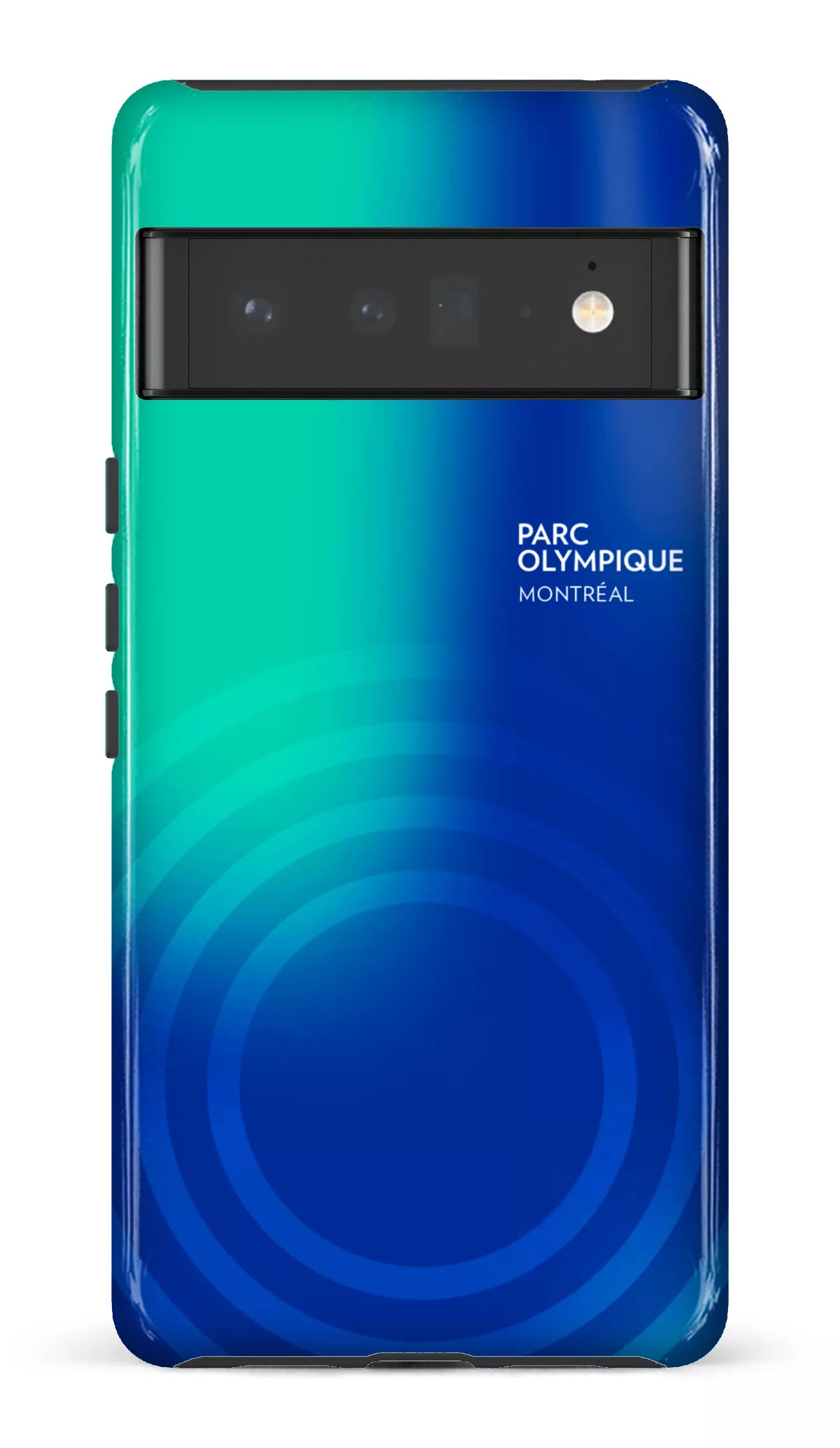 Google Pixel 6 Pro Tough (Gloss) Parc Olympique - Logo Bleu/vert -