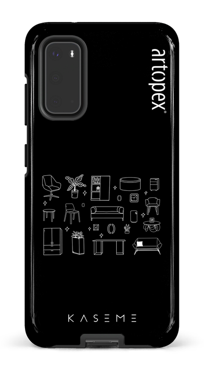 L'essentiel noir par Artopex - Galaxy S20