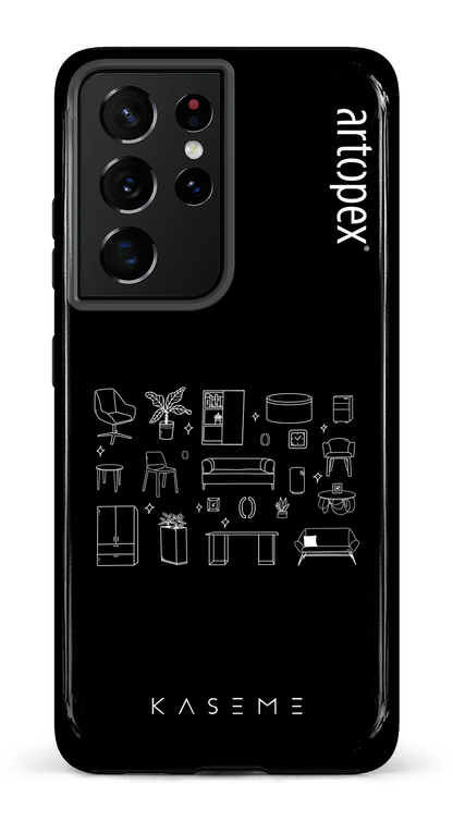 L'essentiel noir par Artopex - Galaxy S21 Ultra