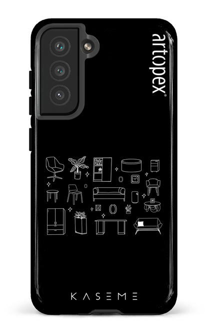 L'essentiel noir par Artopex - Galaxy S21 FE