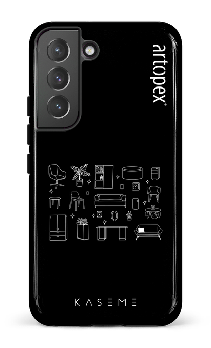 L'essentiel noir par Artopex - Galaxy S22