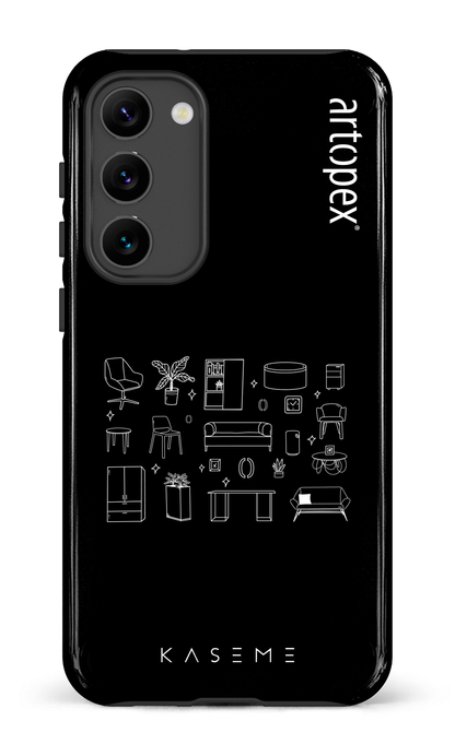L'essentiel noir par Artopex - Galaxy S23 Plus