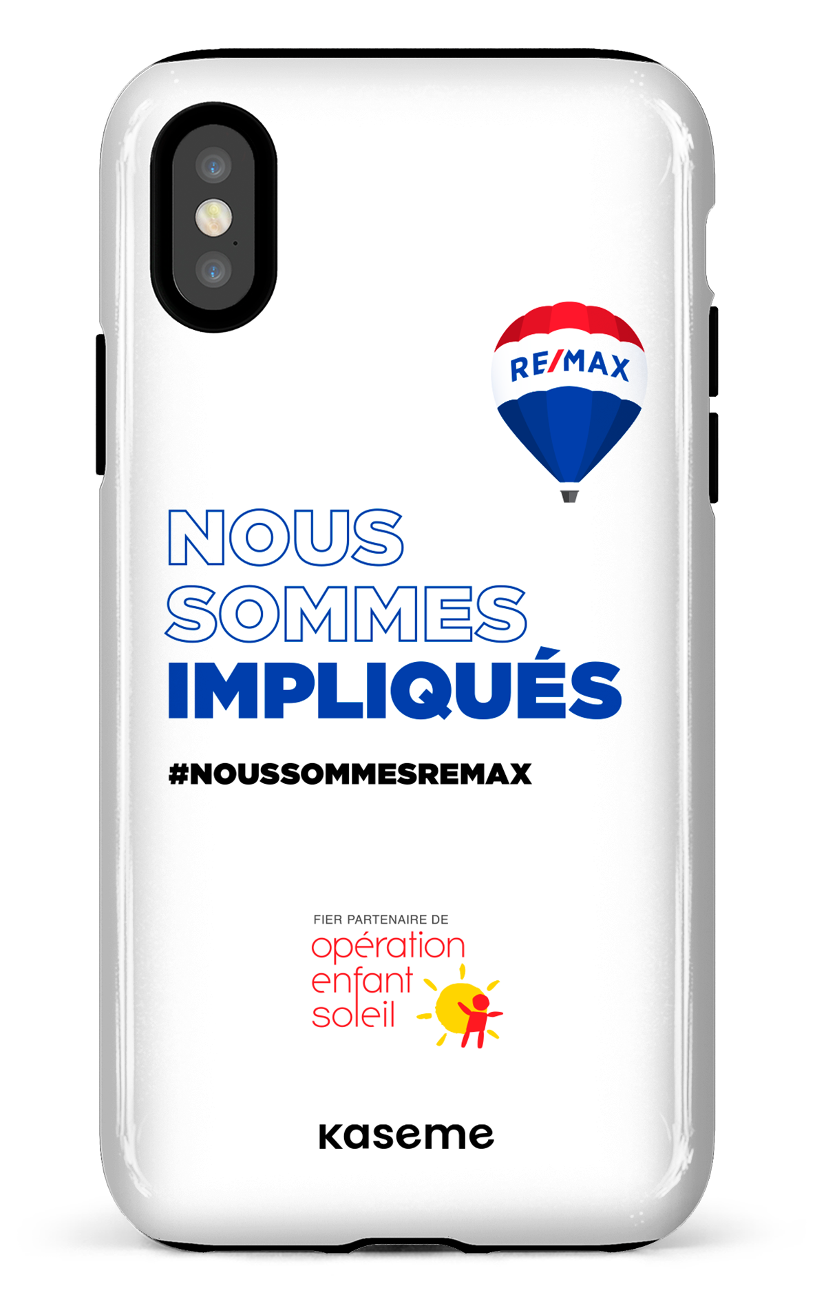 Nous sommes impliqués par Remax - iPhone X/Xs