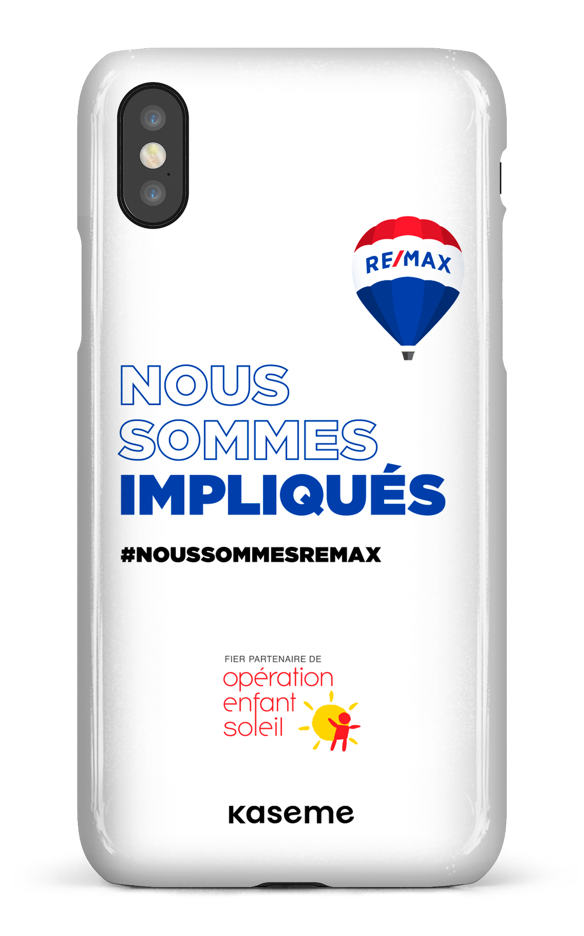 Nous sommes impliqués par Remax - iPhone X/Xs