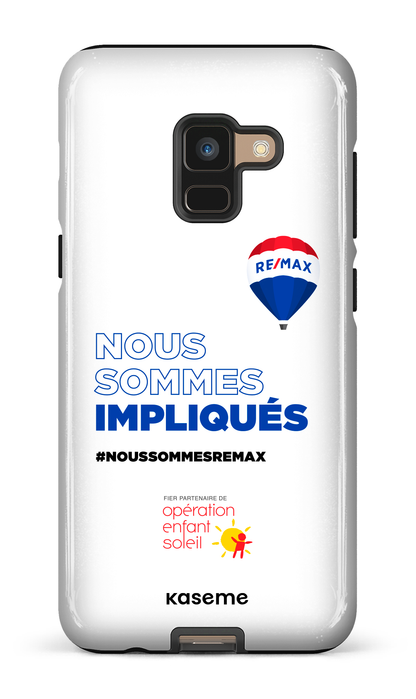 Nous sommes impliqués par Remax - Galaxy A8
