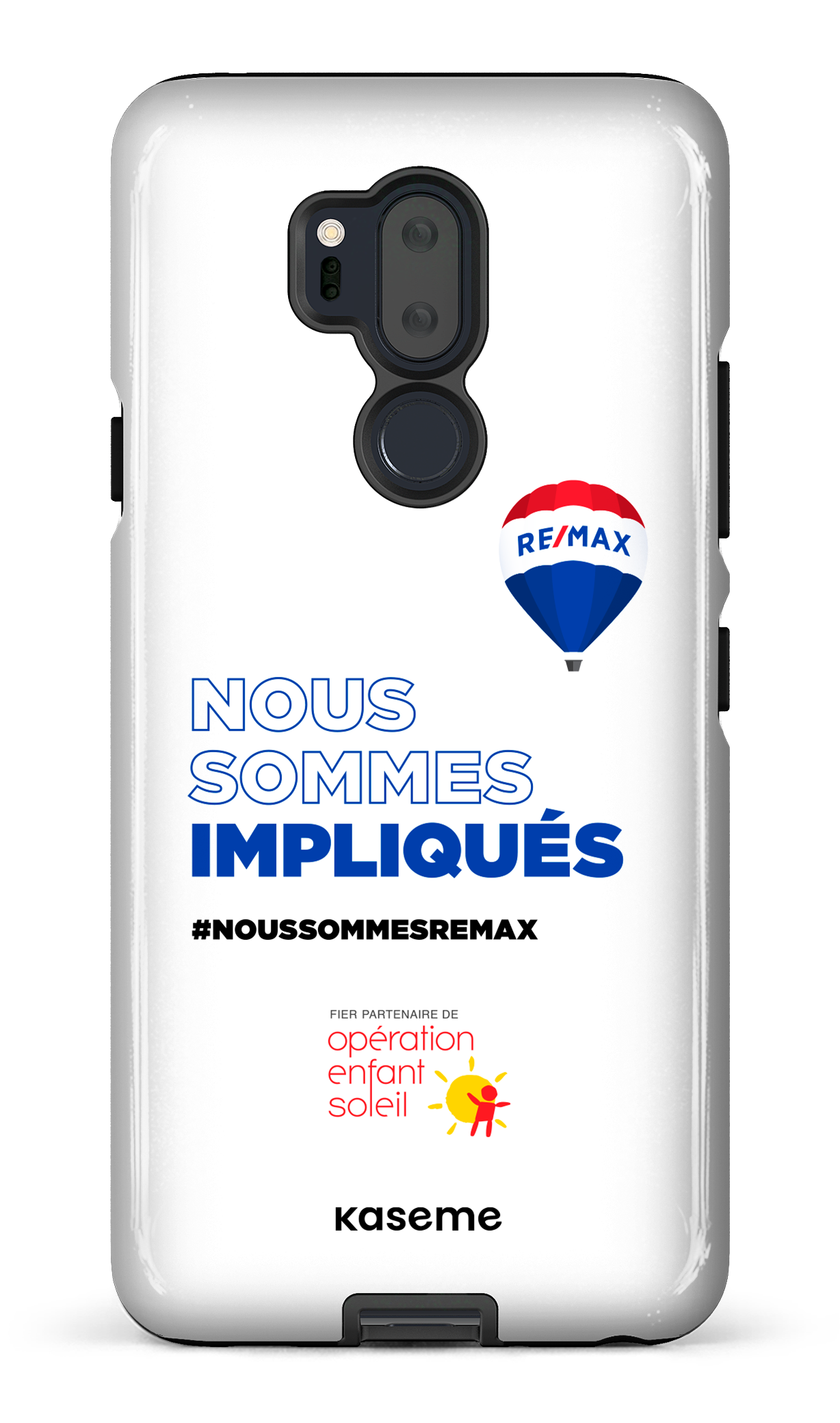 Nous sommes impliqués par Remax - LG G7
