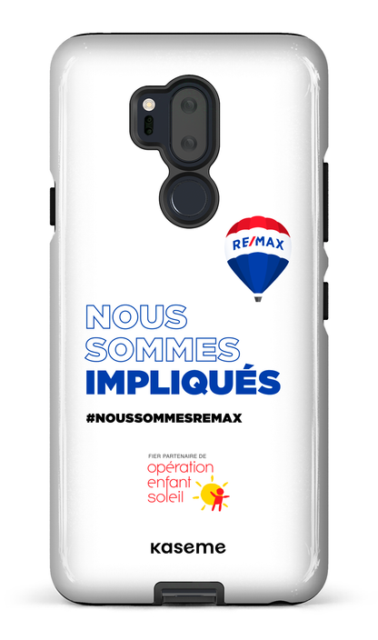 Nous sommes impliqués par Remax - LG G7