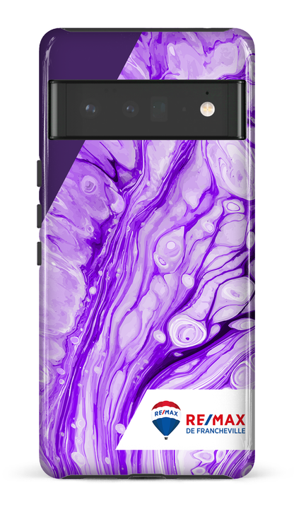 Peinture marbrée claire violette de Francheville - Google Pixel 6 pro