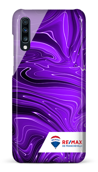 Peinture marbrée sombre violette de Francheville - Galaxy A70