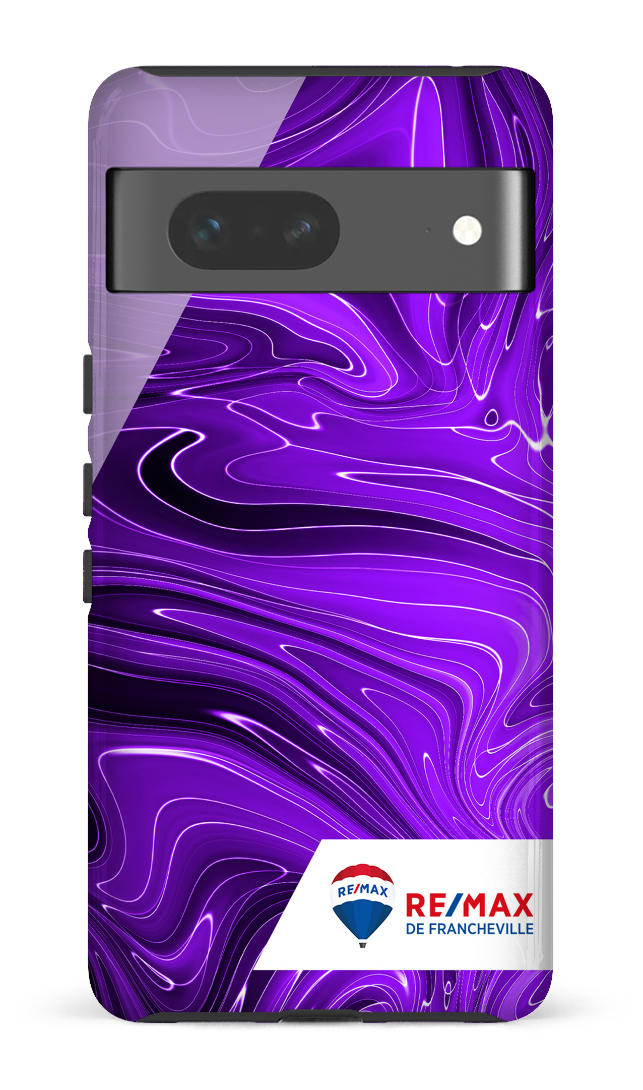 Peinture marbrée sombre violette de Francheville - Google Pixel 7