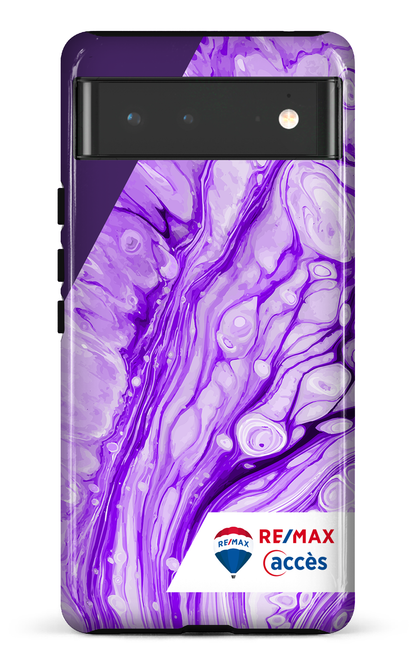 Peinture marbrée claire violette - Google Pixel 6