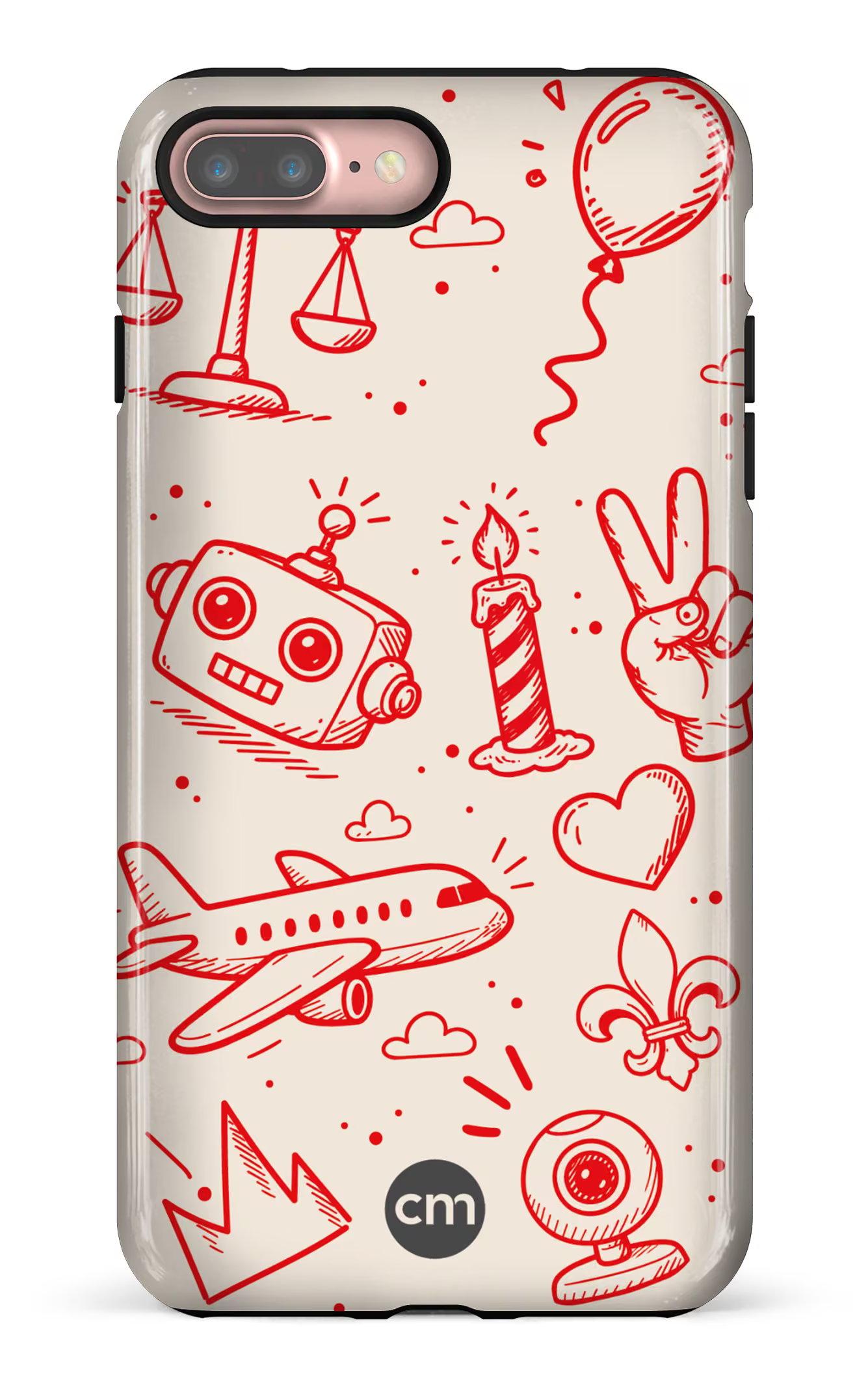 iPhone 7/8 Plus Tough 20 ans Crakmedia -