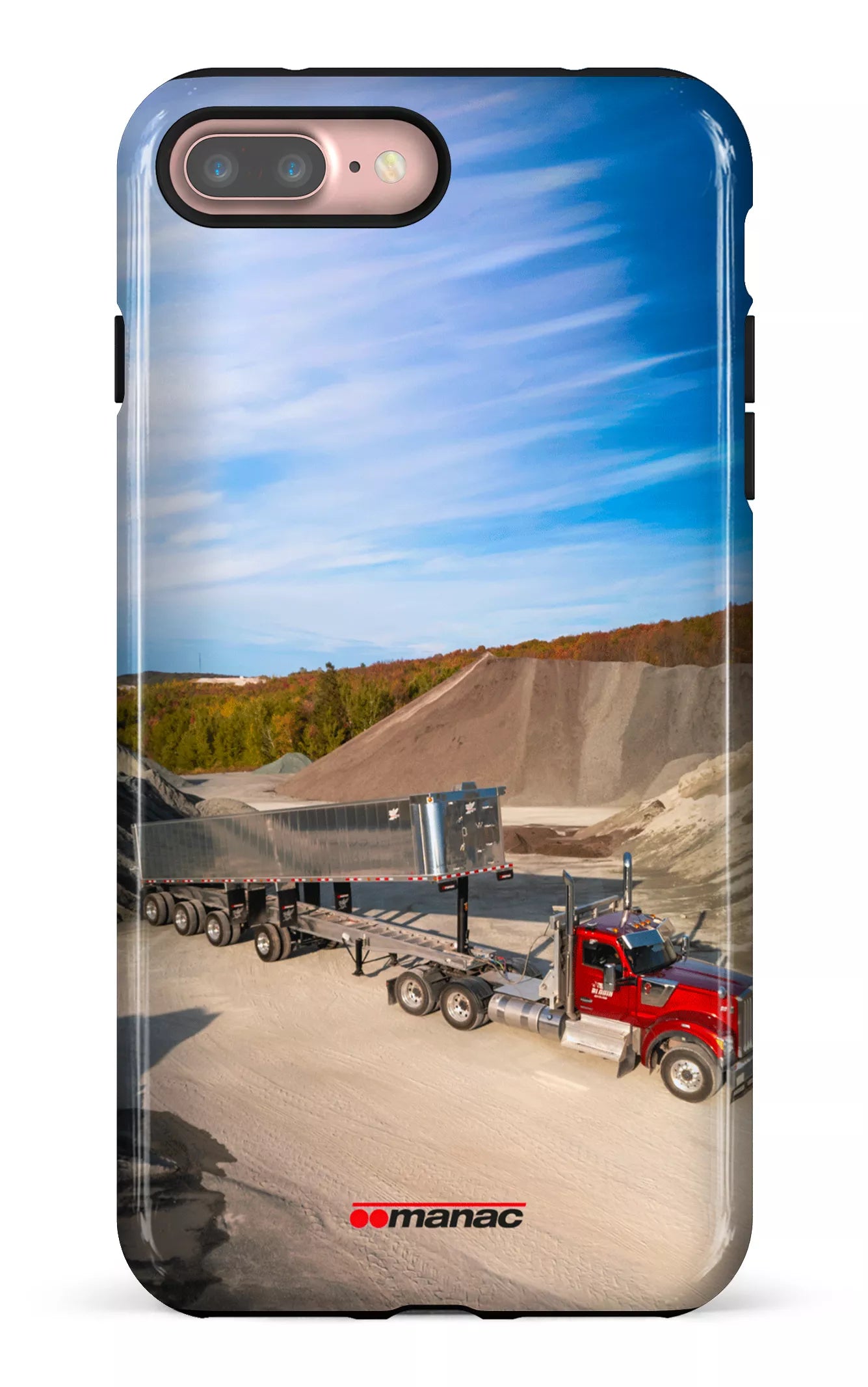 iPhone 7/8 Plus Tough Benne aluminium Manac -