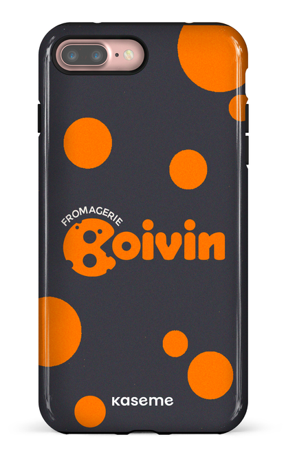 iPhone 7/8 Plus Tough Boivin Gris x Ronds -