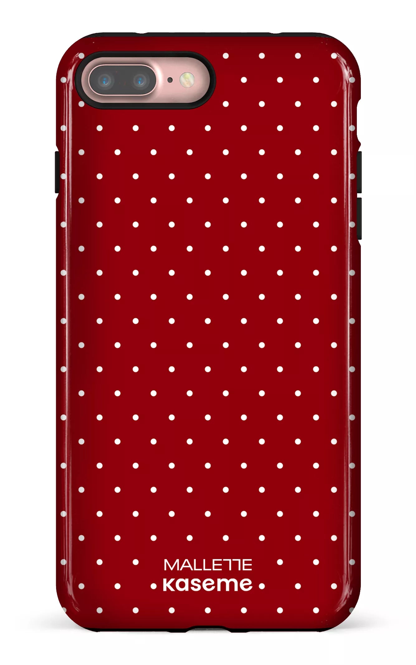 iPhone 7/8 Plus Tough Ditsy Rouge x Mallette -