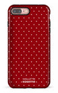 iPhone 7/8 Plus Tough Ditsy Rouge x Mallette -