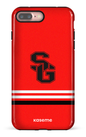iPhone 7/8 Plus Tough Dragons PSG Rouge -