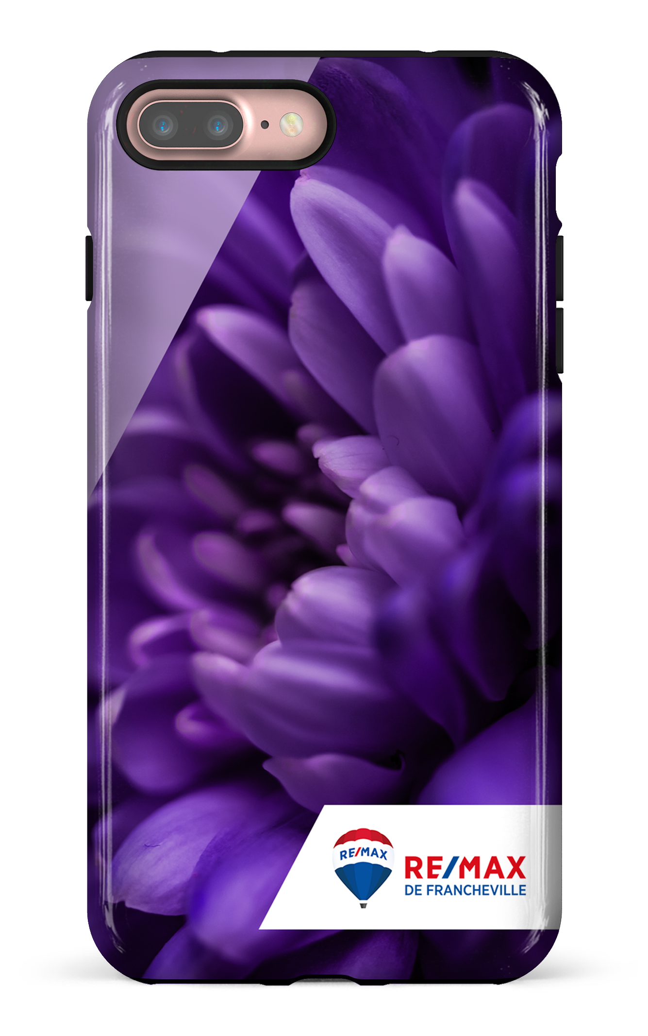iPhone 7/8 Plus Tough Fleur gros plan de Francheville -