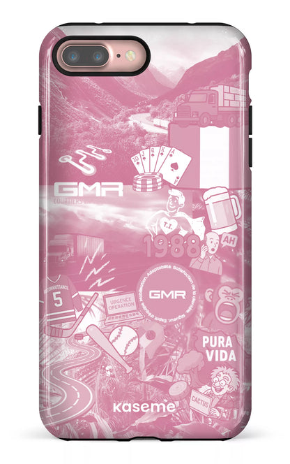 iPhone 7/8 Plus Tough GMR Collage Rose -
