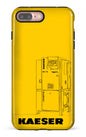 iPhone 7/8 Plus Tough Kaeser - The Golden Blueprint -