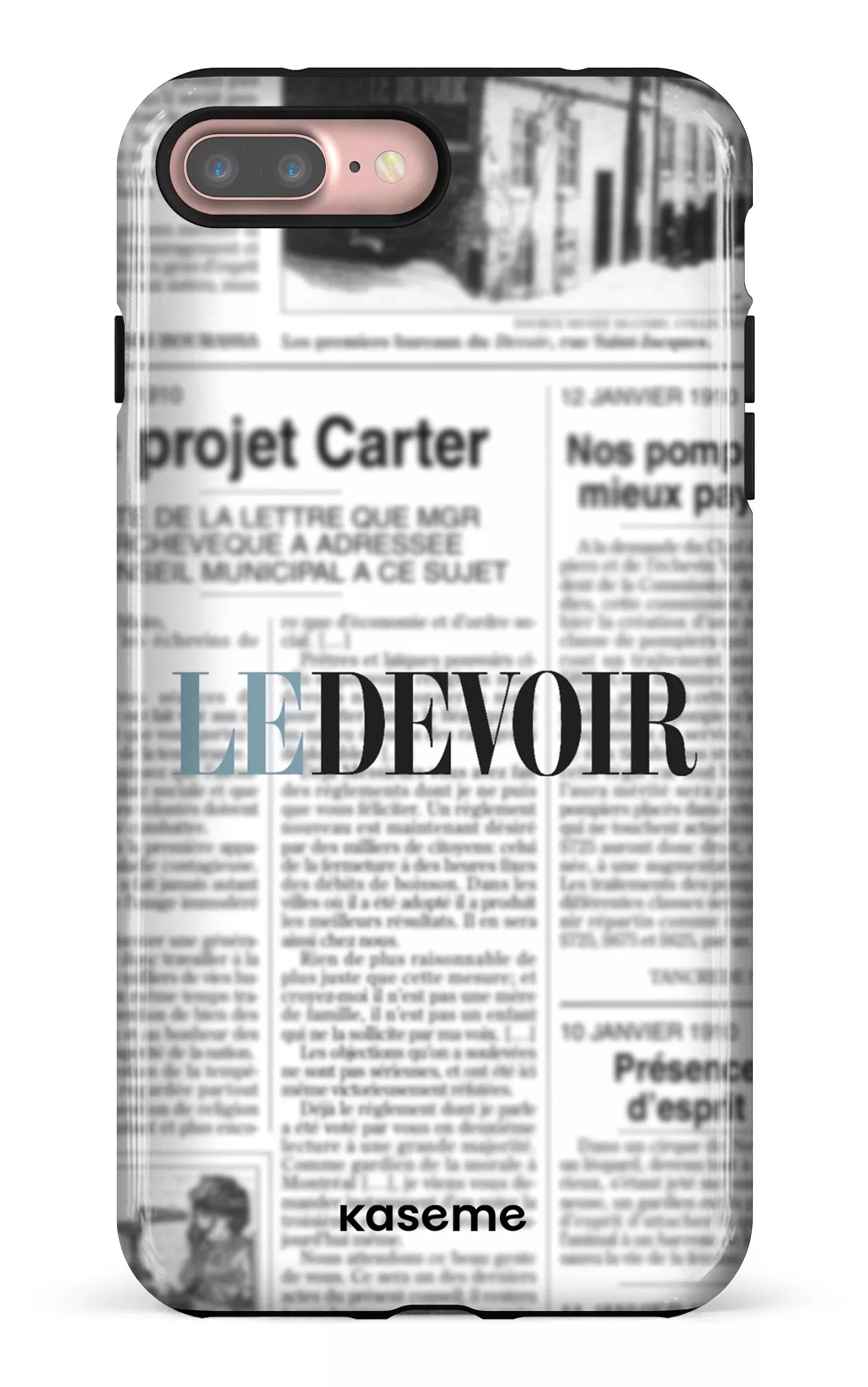 iPhone 7/8 Plus Tough Le Devoir Journal -