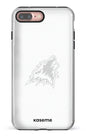 iPhone 7/8 Plus Tough Les Huskies Blanc -