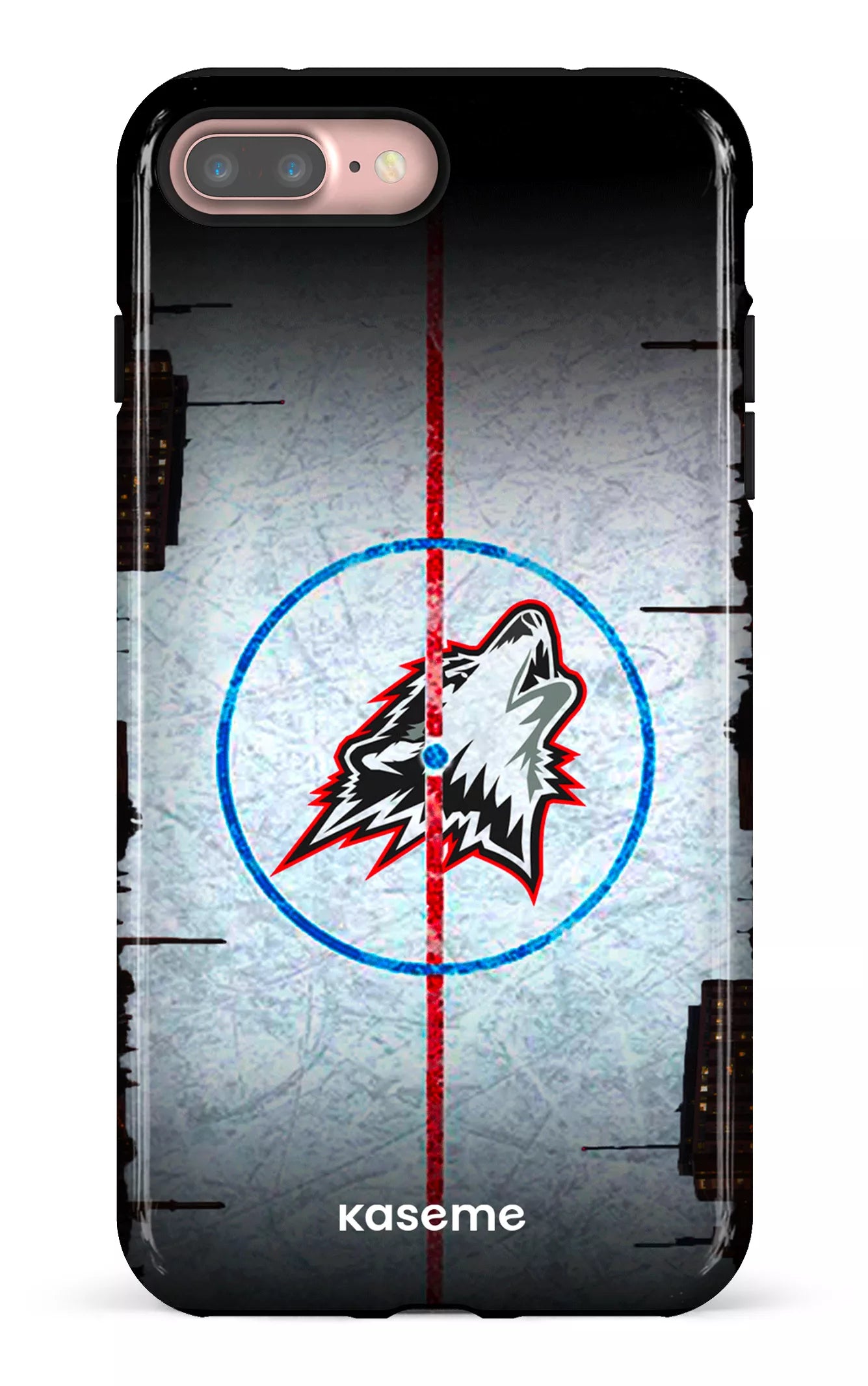 iPhone 7/8 Plus Tough Les Huskies Patinoire -