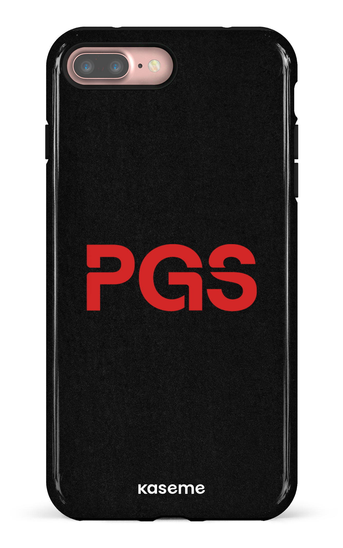 iPhone 7/8 Plus Tough PGS Noir&Rouge -