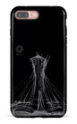 iPhone 7/8 Plus Tough Parc Olympique - Croquis Noir -
