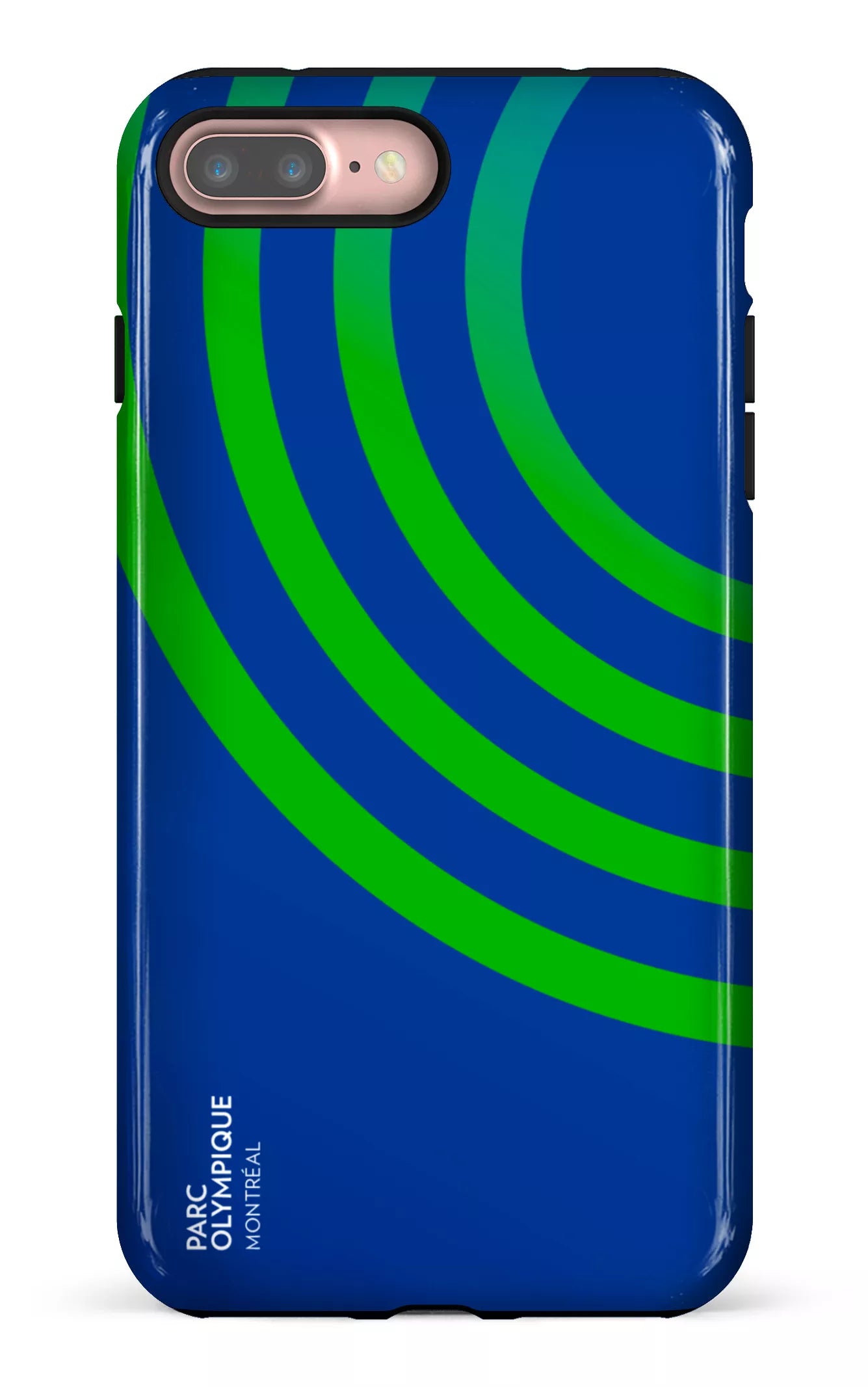 iPhone 7/8 Plus Tough Parc Olympique - Logo Bleu -