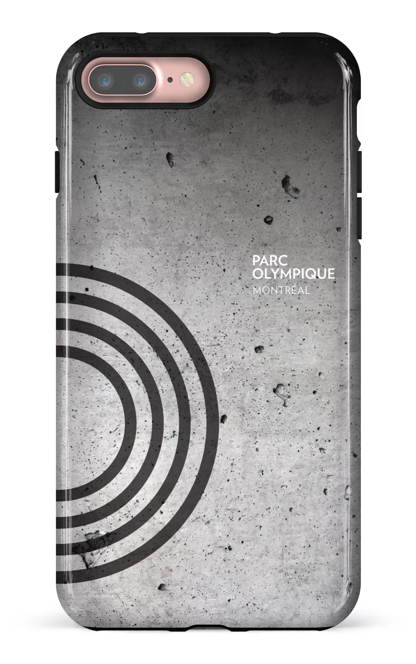 iPhone 7/8 Plus Tough Parc Olympique - Texture Béton -