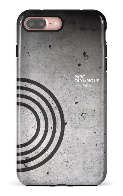 iPhone 7/8 Plus Tough Parc Olympique - Texture Béton -