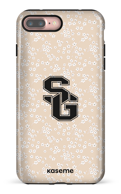 iPhone 7/8 Plus Tough Posy Beige x Dragons -