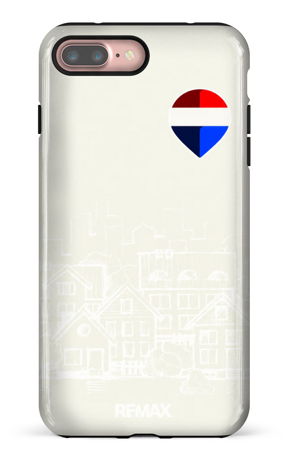 iPhone 7/8 Plus Tough Remax Sketch Beige -