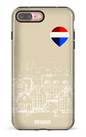 iPhone 7/8 Plus Tough Remax Sketch Crème -