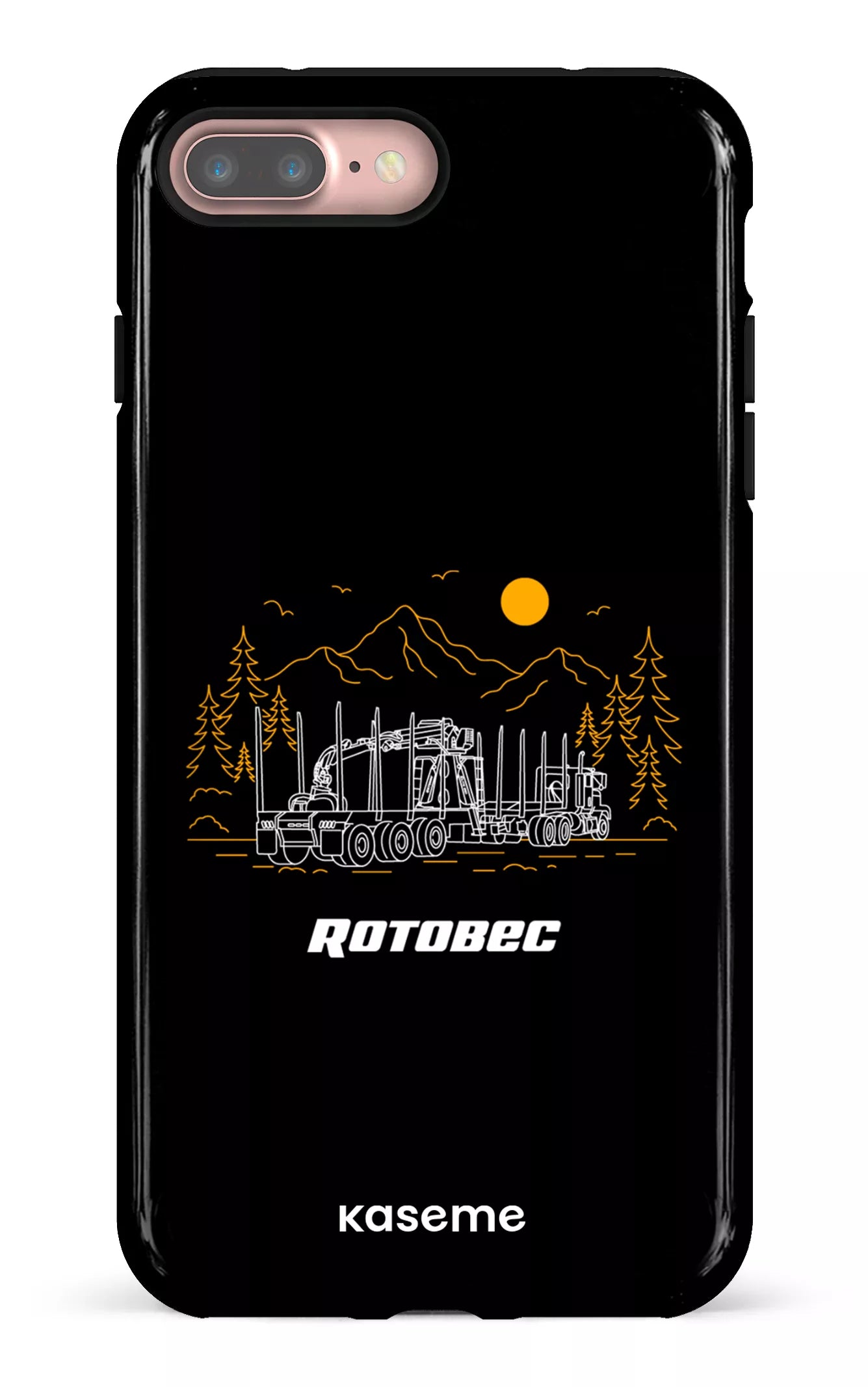 iPhone 7/8 Plus Tough Rotobec Noir -