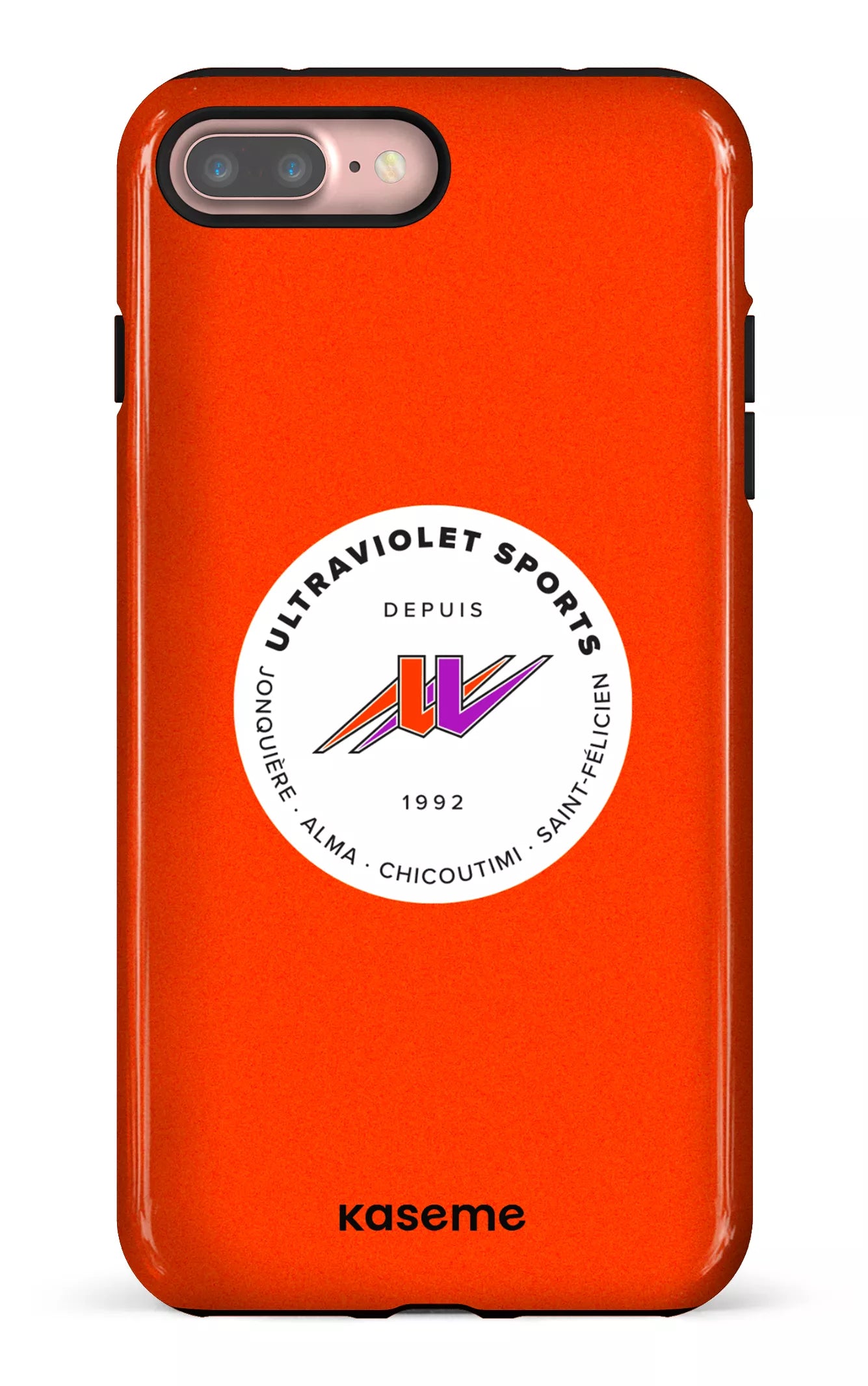 iPhone 7/8 Plus Tough UltraViolet - Orange -