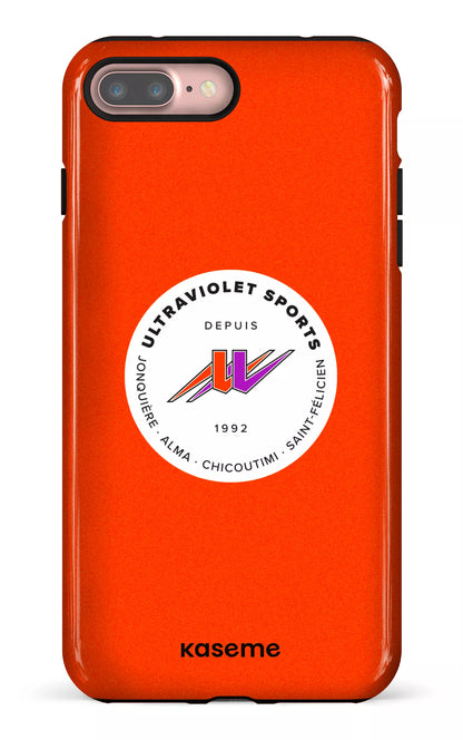 iPhone 7/8 Plus Tough UltraViolet - Orange -