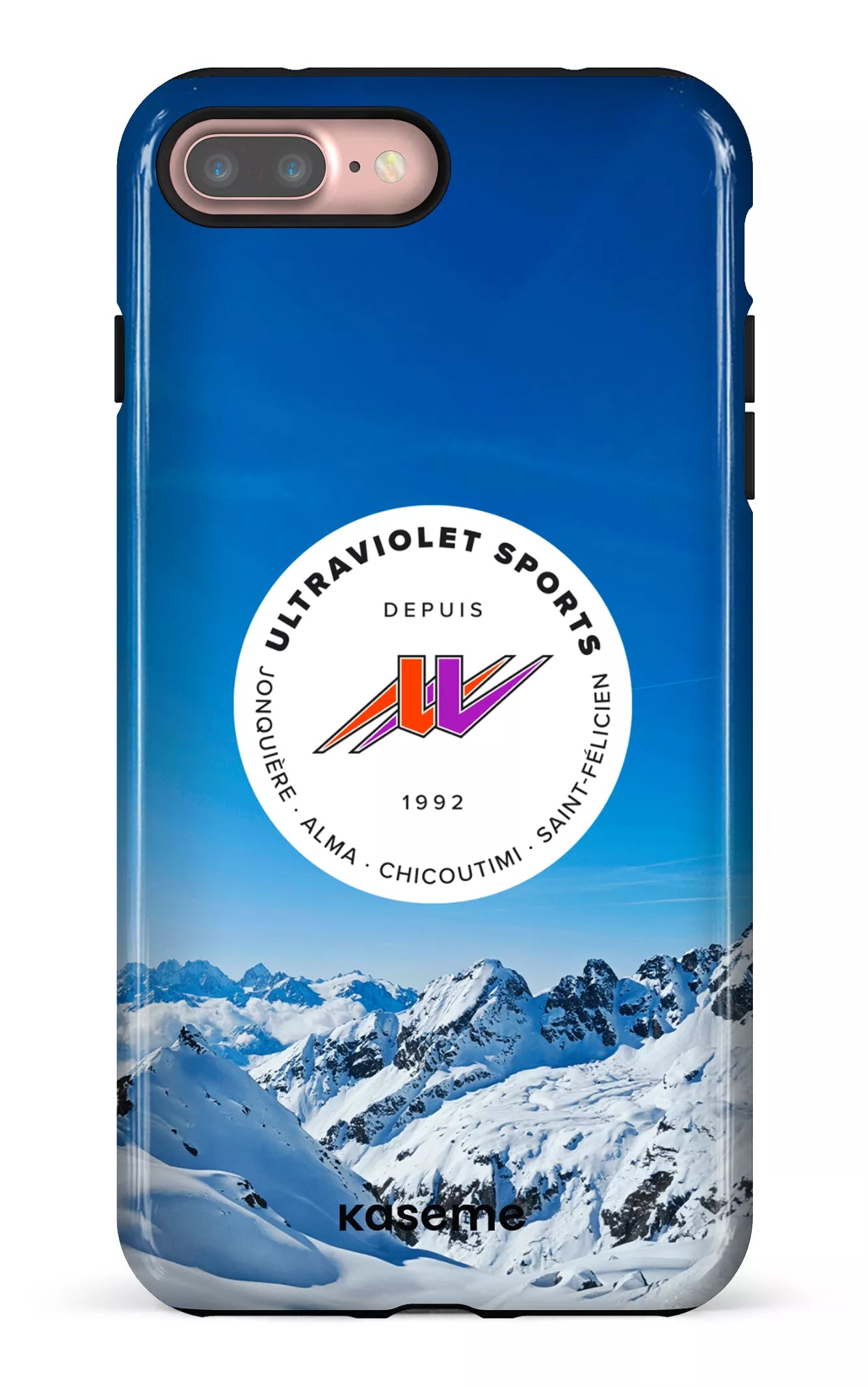 iPhone 7/8 Plus Tough UltraViolet Montagnes -