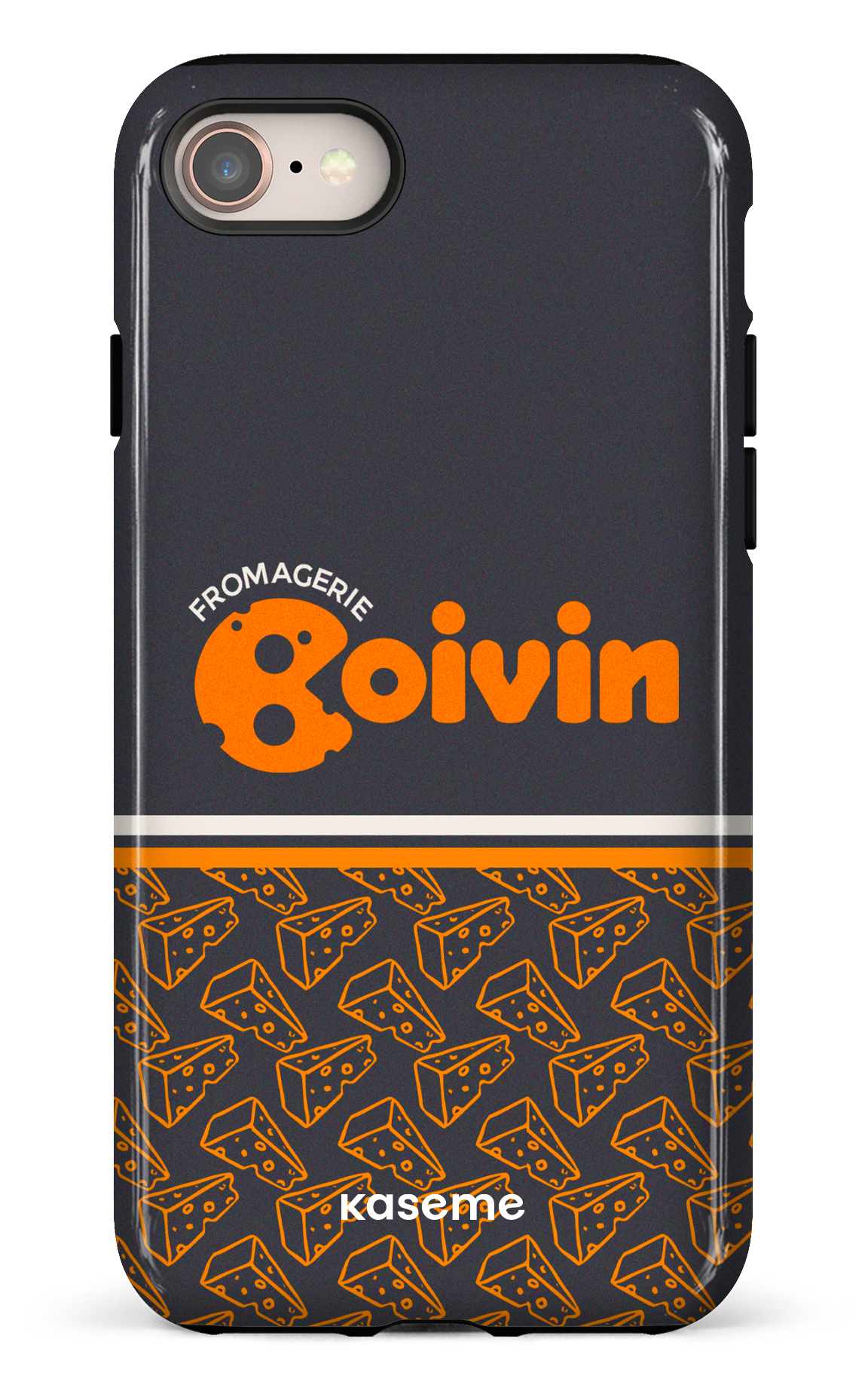 iPhone 7/8 Tough Boivin Gris x Fromages -