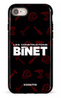 iPhone 7/8 Tough Constructions Binet Noir -