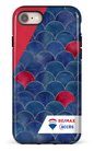 iPhone 7/8 Tough Écailles bicolores -