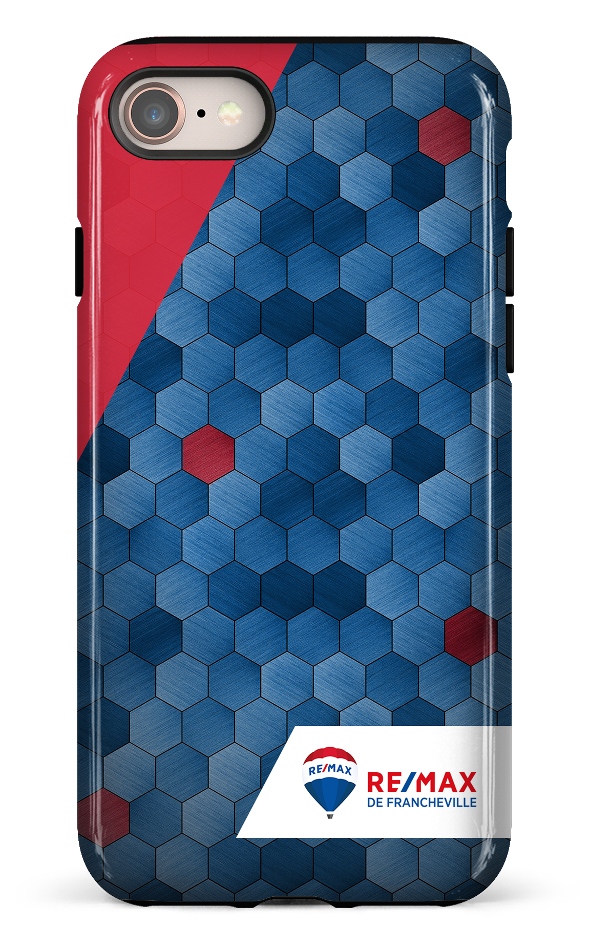 iPhone 7/8 Tough Exagones texturés de Francheville -