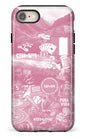 iPhone 7/8 Tough GMR Collage Rose -