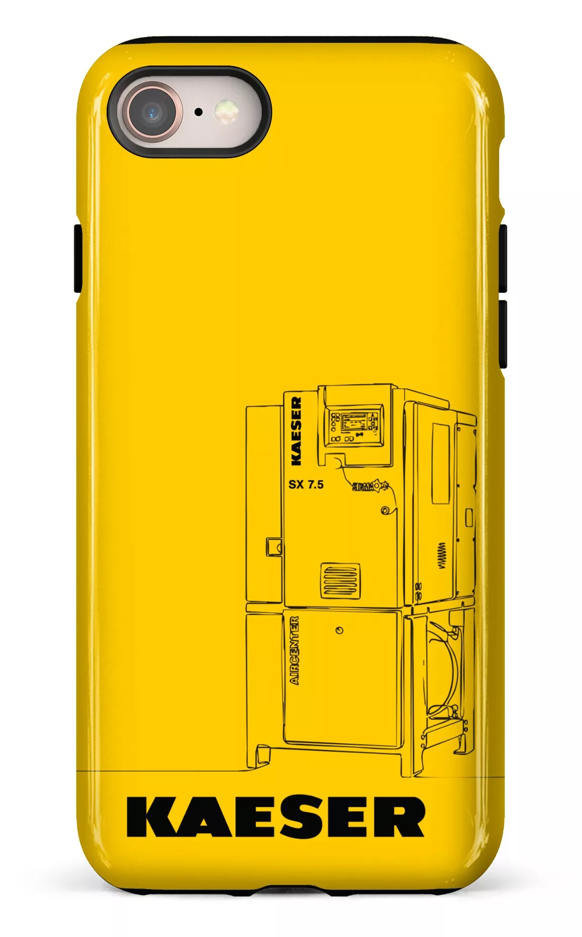 iPhone 7/8 Tough Kaeser - The Golden Blueprint -