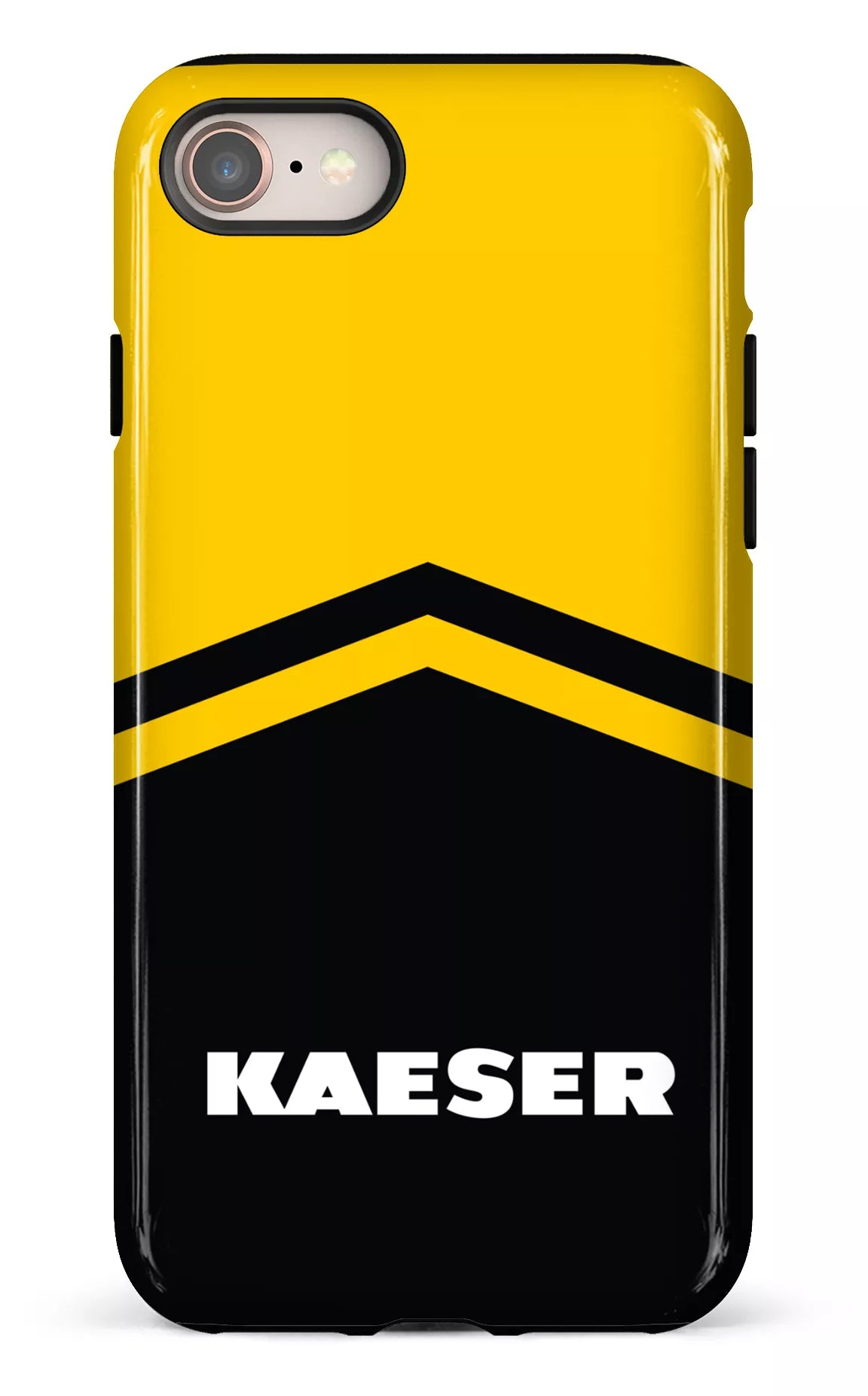 iPhone 7/8 Tough Kaeser Noir et Jaune -