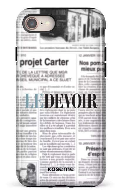 iPhone 7/8 Tough Le Devoir Journal -