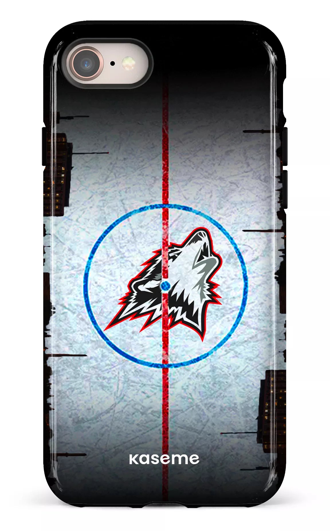 iPhone 7/8 Tough Les Huskies Patinoire -