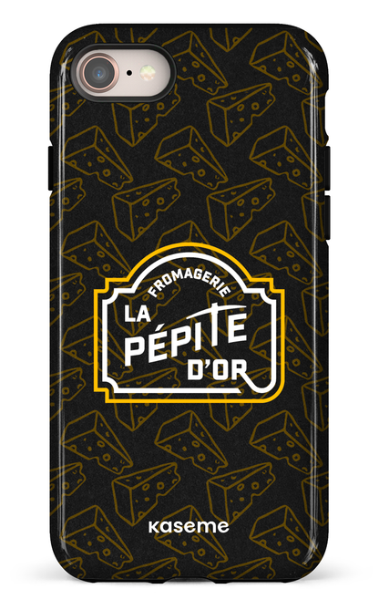 iPhone 7/8 Tough Pépite x Fromages Noir -
